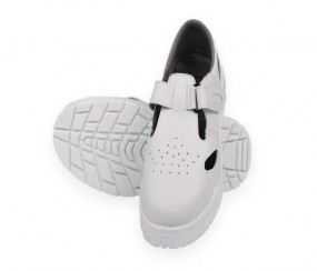 CYMRIC K01 White Low-Ankle Occupational Shoe